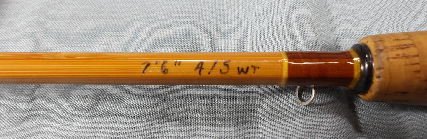 Bill Sillin 7' 6" Bamboo Fly Rod