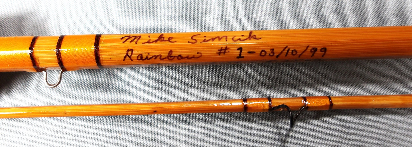 Mike Simcik 8' 6 wt. Bamboo Fly Rod