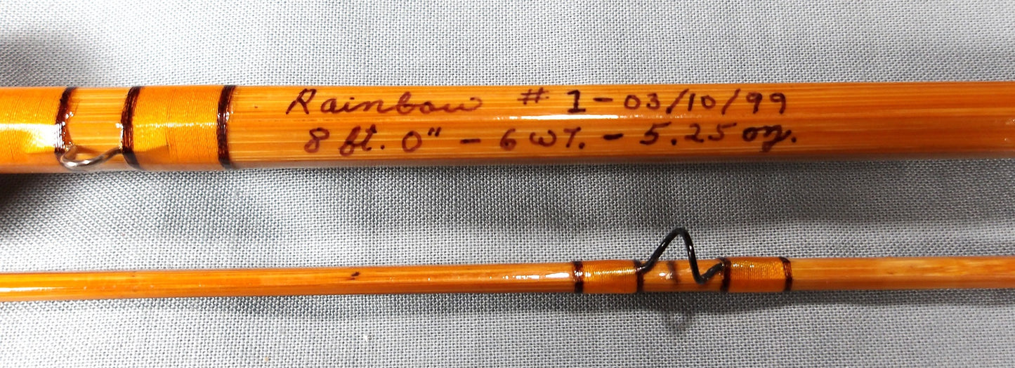 Mike Simcik 8' 6 wt. Bamboo Fly Rod