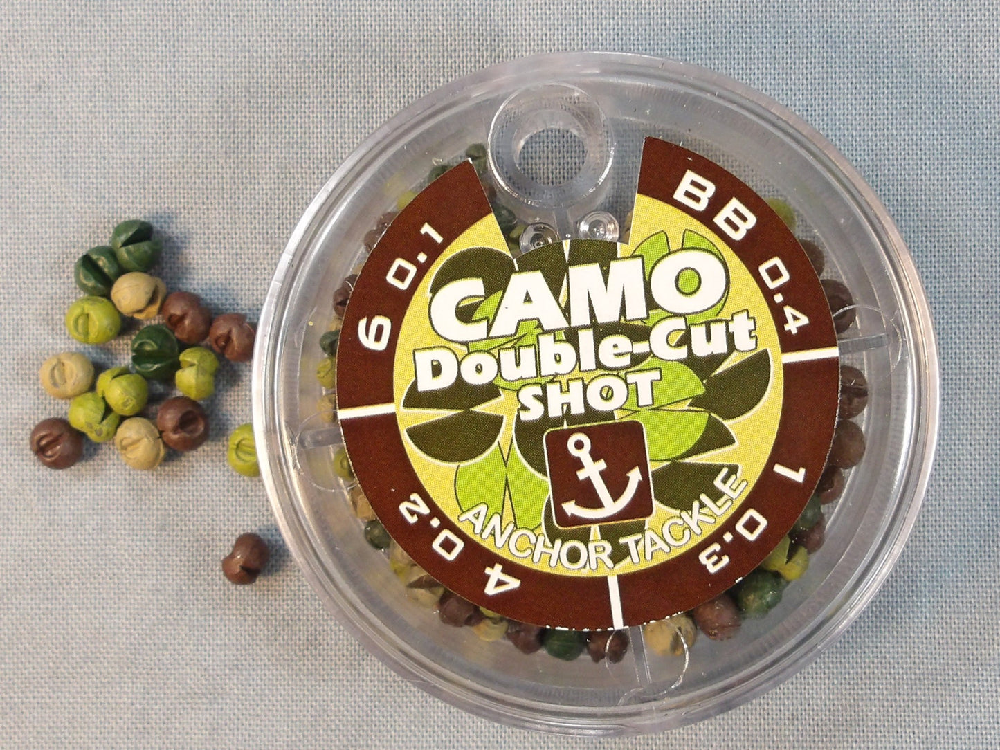 ANCHOR DISPENSER CAMO SHOT SMALL 4-COMP