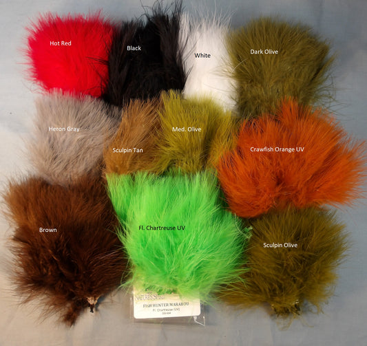Fish Hunter Blood Quill Marabou