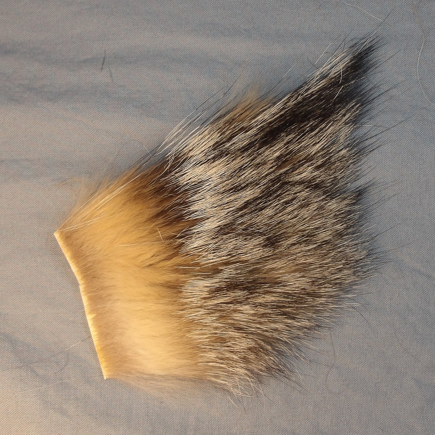 Grey Fox Fur Piece