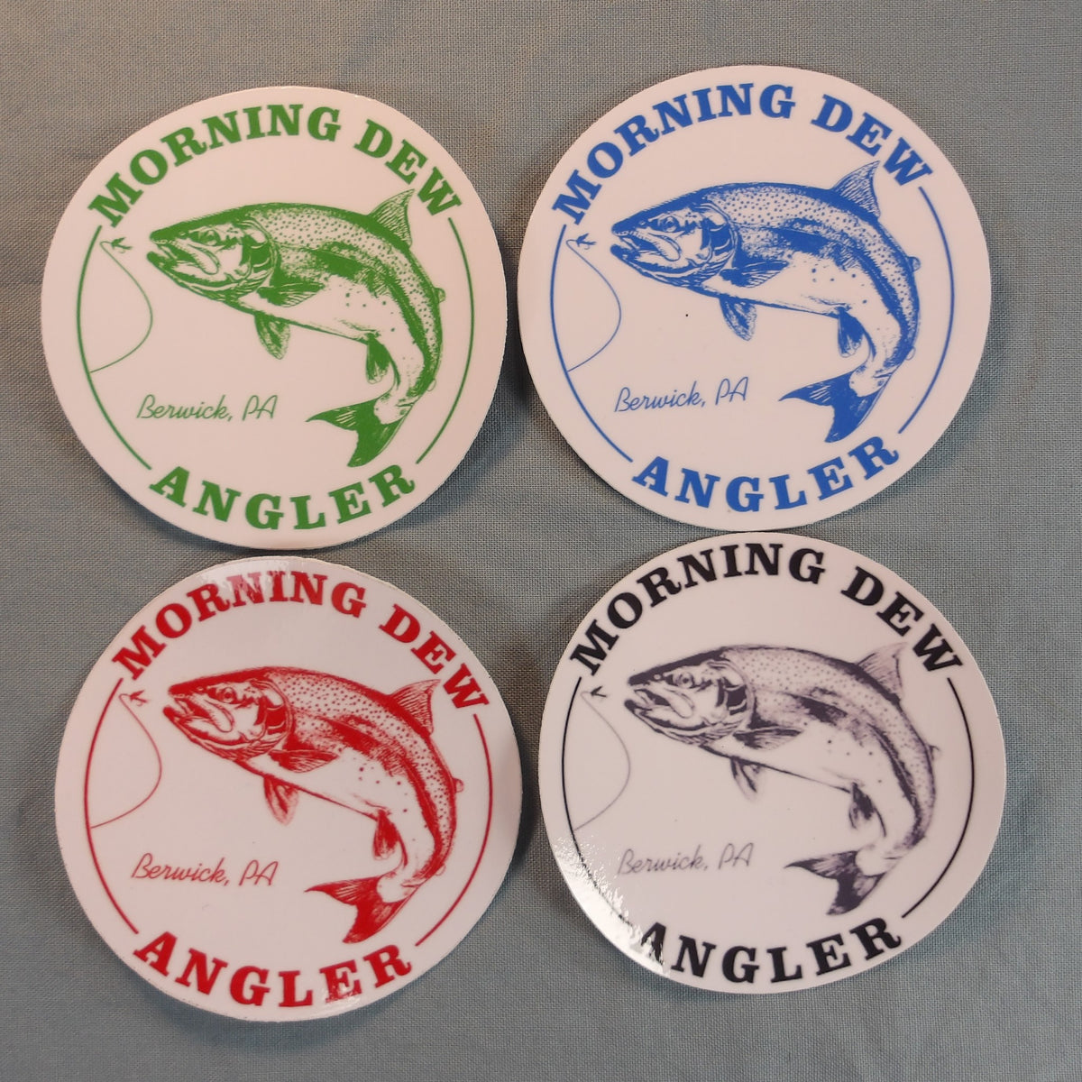 MDA 3" Round Logo Sticker