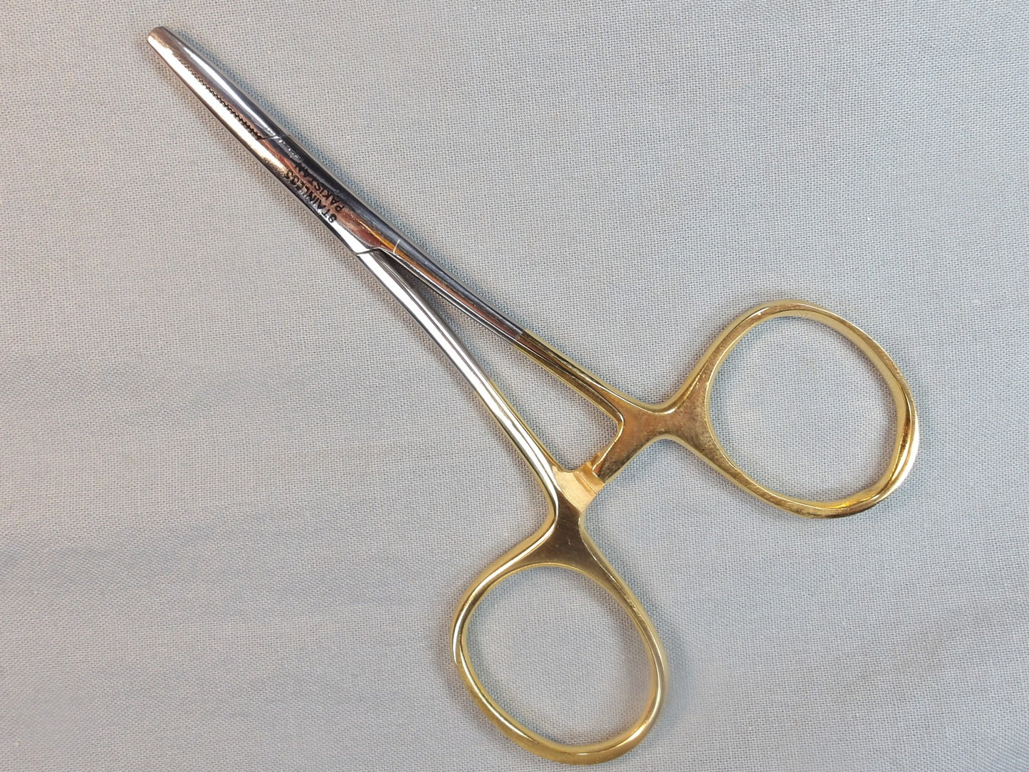Anglers Image 5" Straight Serrated Forceps
