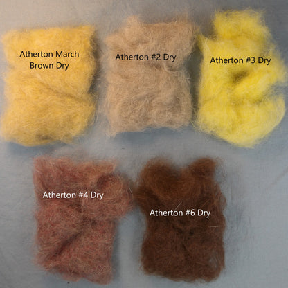 Morning Dew Angler Fur Dubbing Blends.