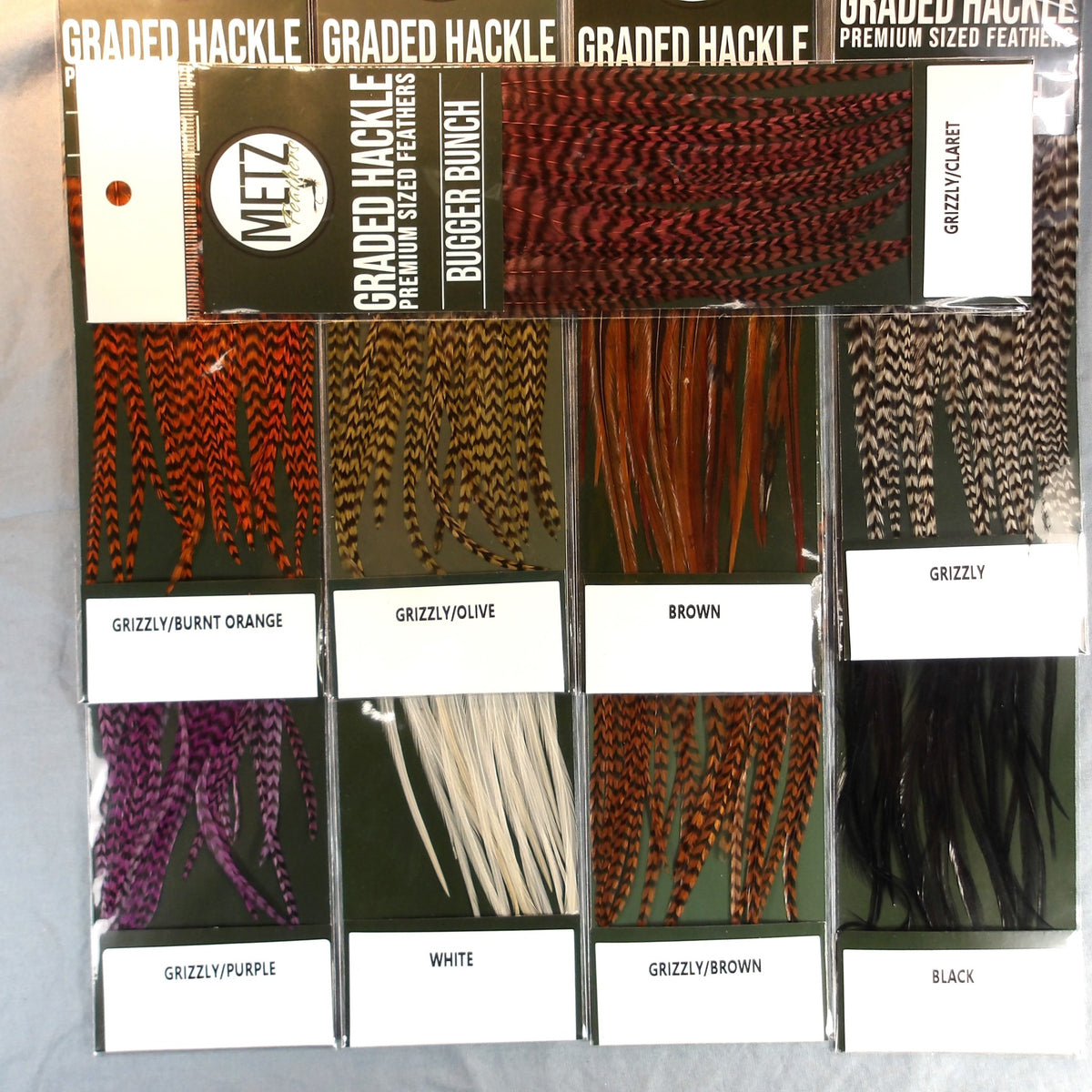 Metz Graded Bugger Bunch Hackle