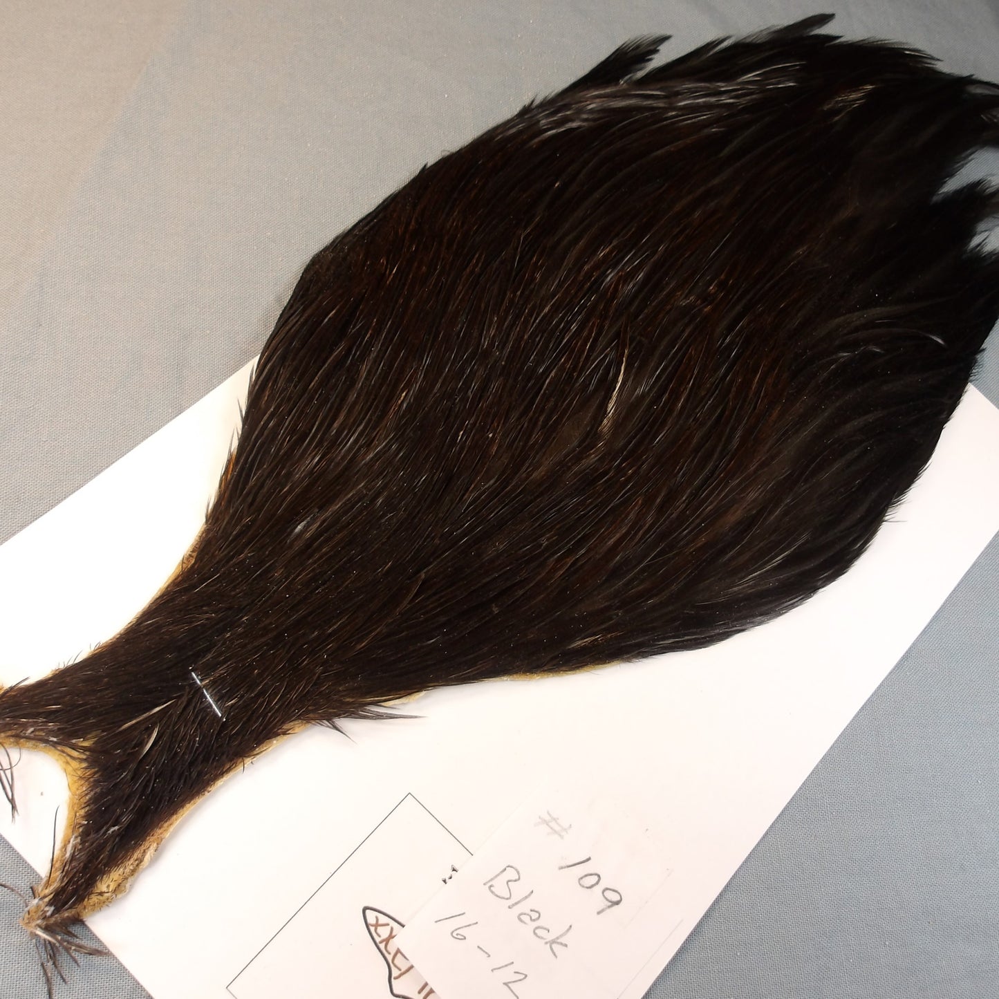 Doc's Rooster Cape # 109 Natural Black