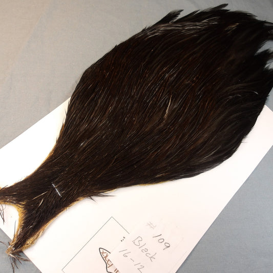 Doc's Rooster Cape # 109 Natural Black