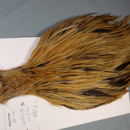 Doc's Rooster Cape # 120 Medium Ginger