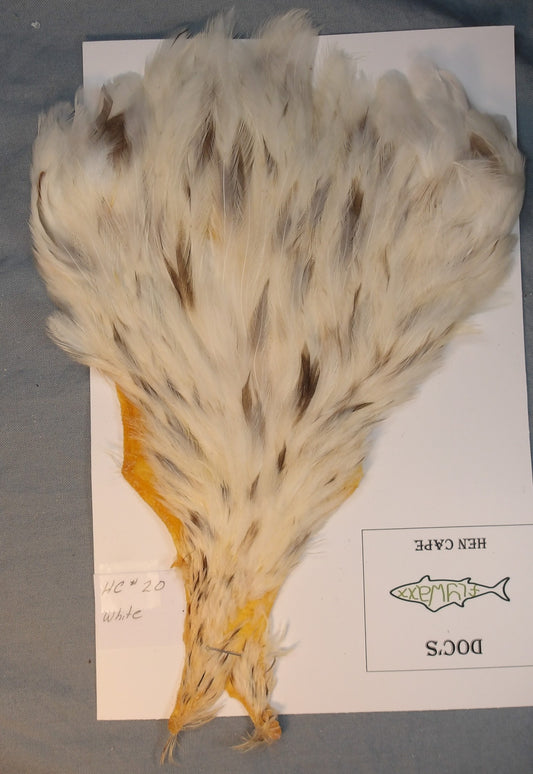 Doc's Hen Cape #20 White