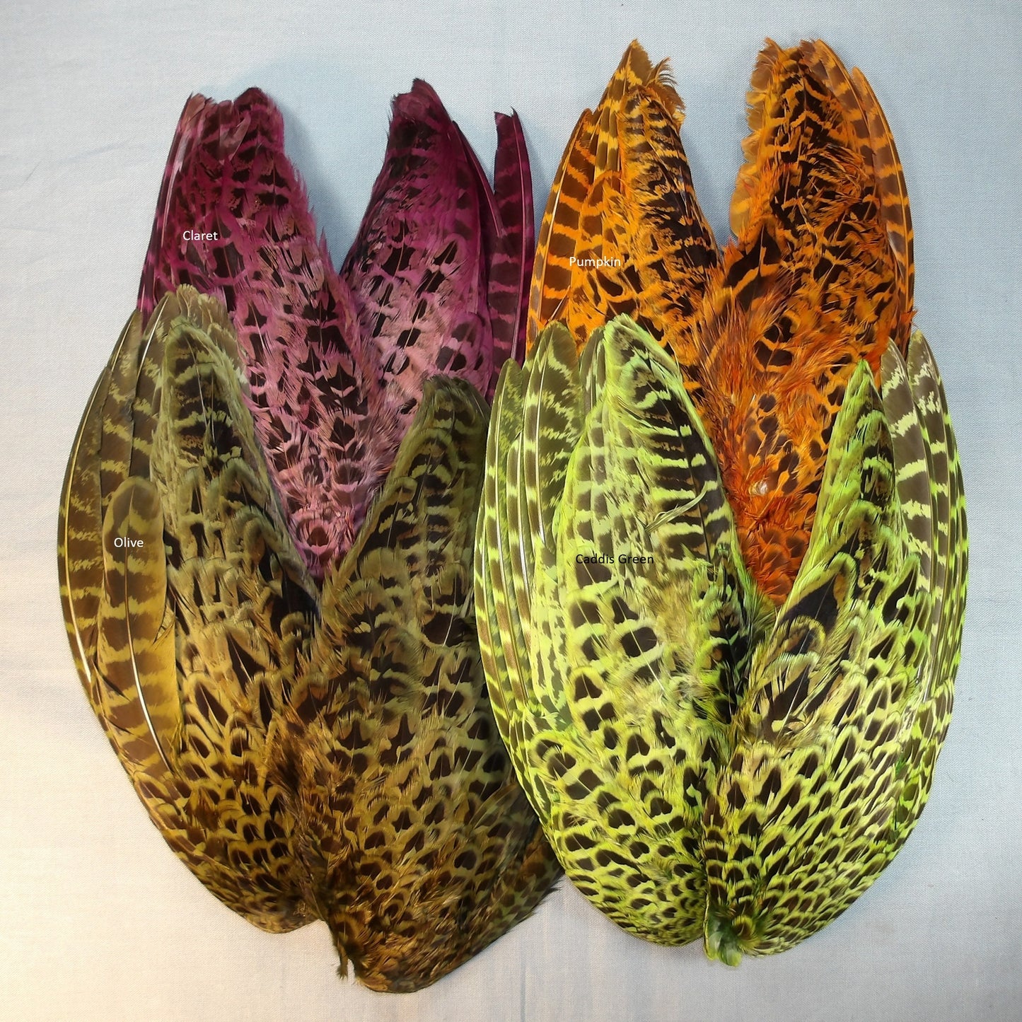 FlyWaxx Dyed Hen Pheasant Wings