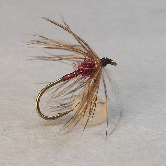 Grouse and Claret with Thorax Spider