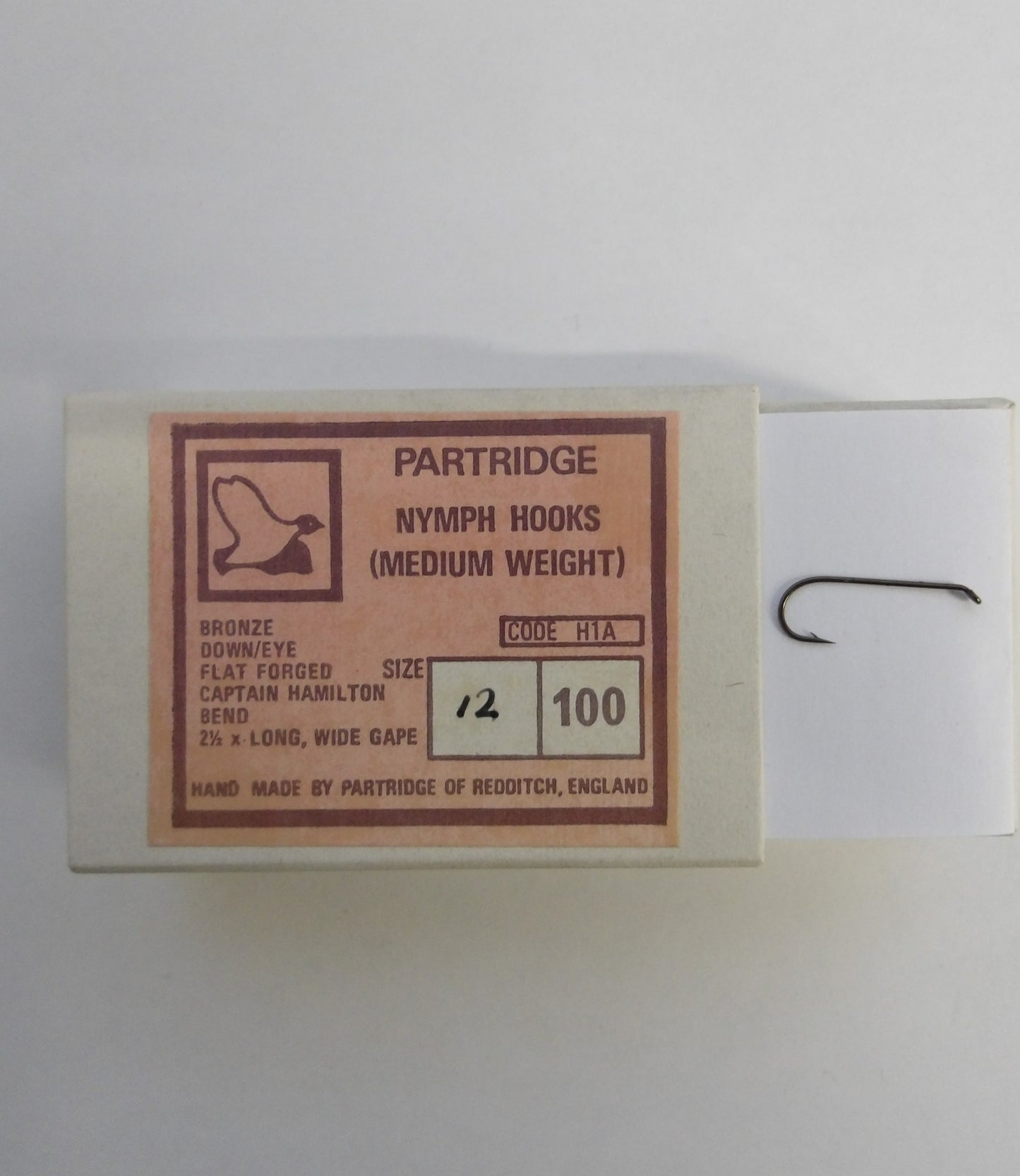 Partridge H1A Nymph Hook
