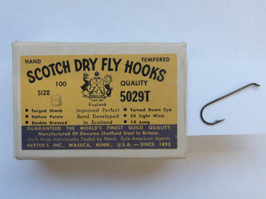 Herters Scotch Dry Fly Hook 5029T
