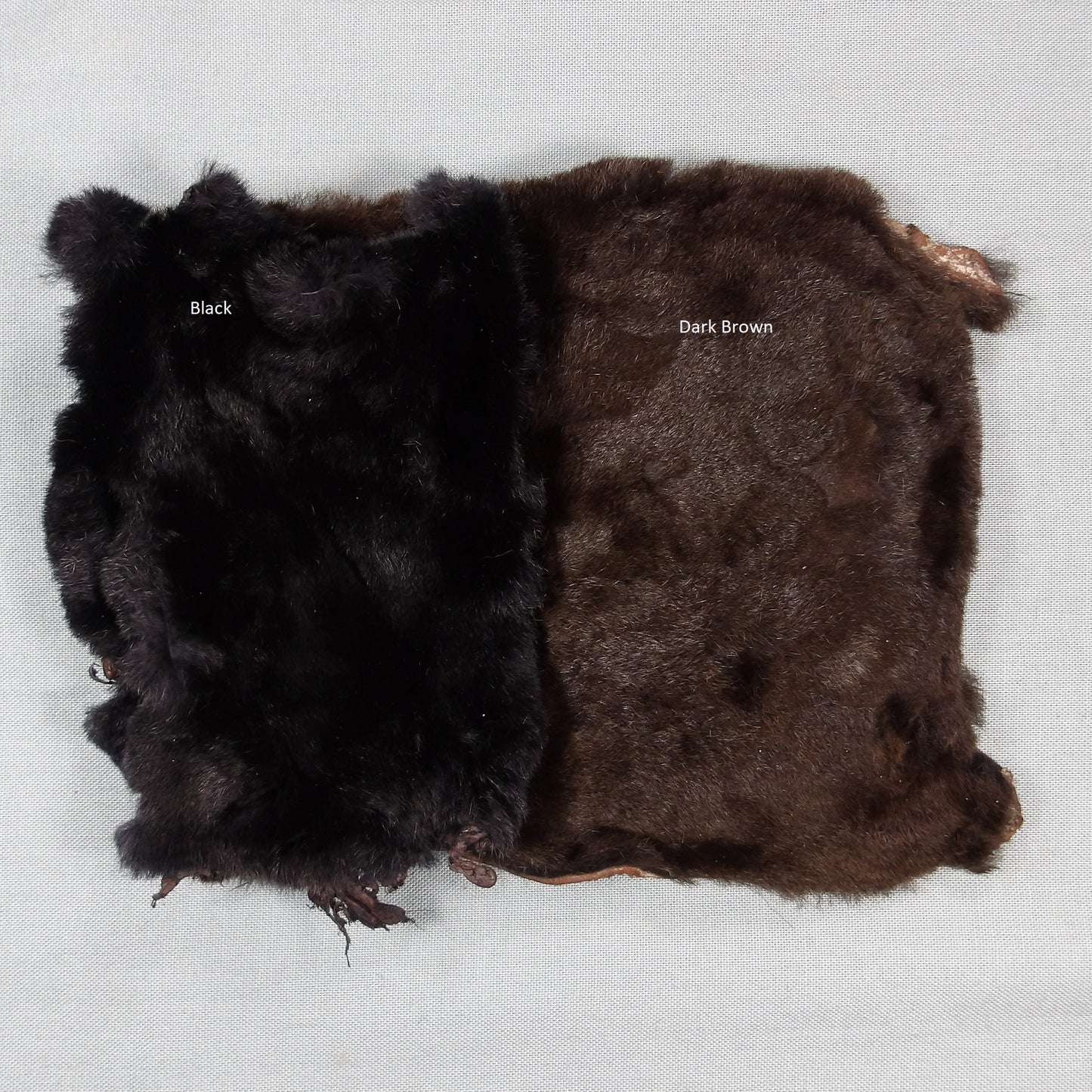 Mole Skins ( natural & dyed)