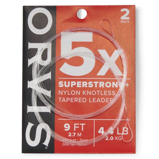 Orvis Superstrong Plus  Nylon Tapered Leader 9'