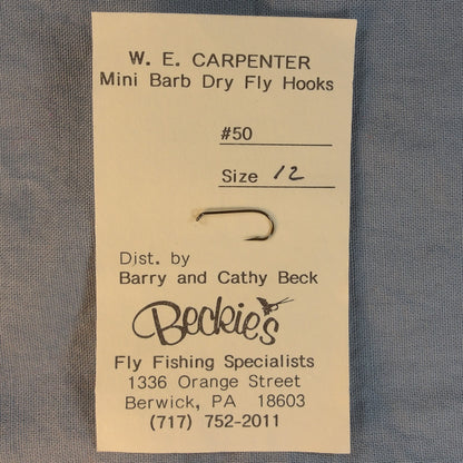 W. E. Carpenter Hooks