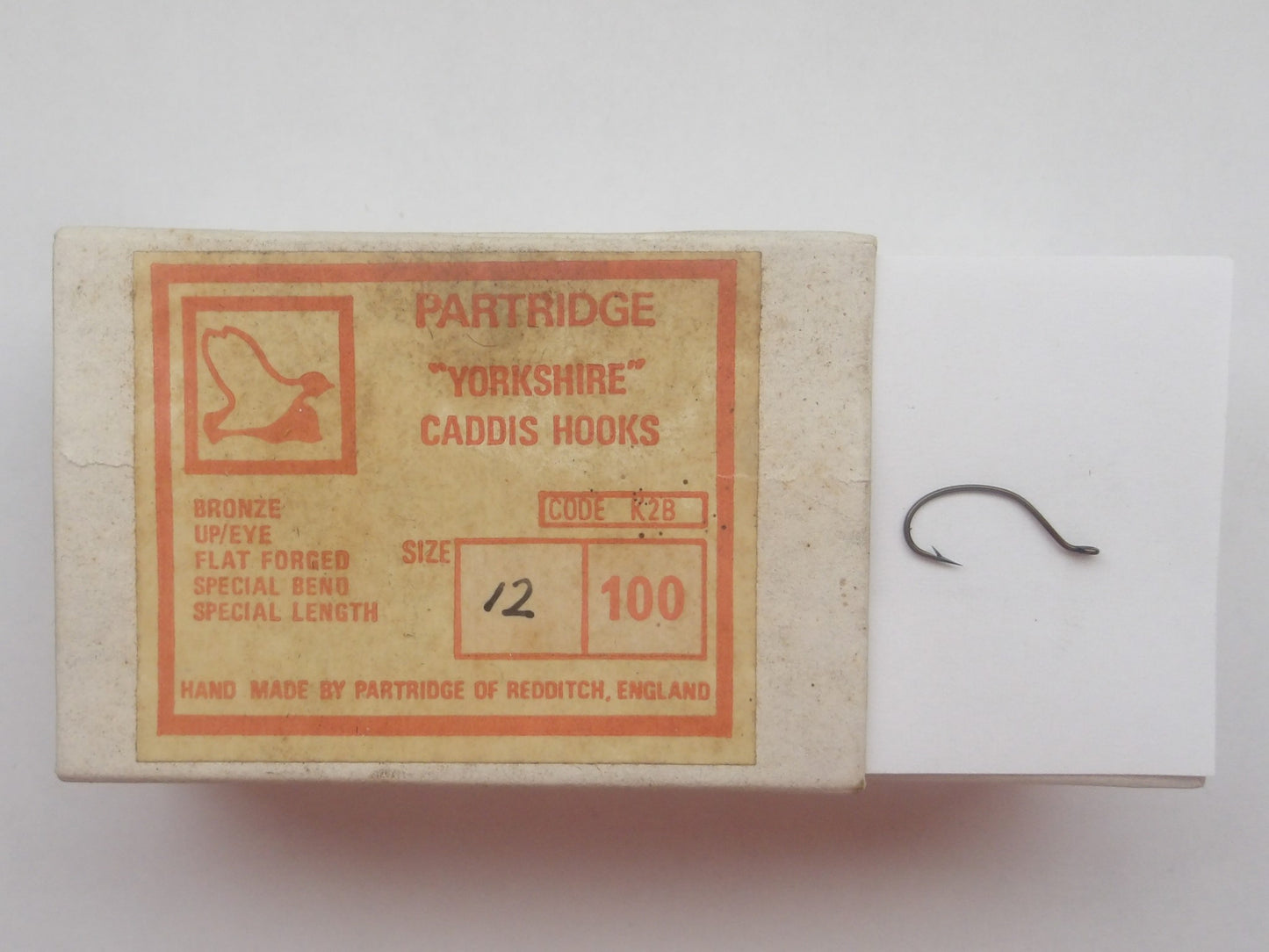 Partridge K2B Caddis Hook
