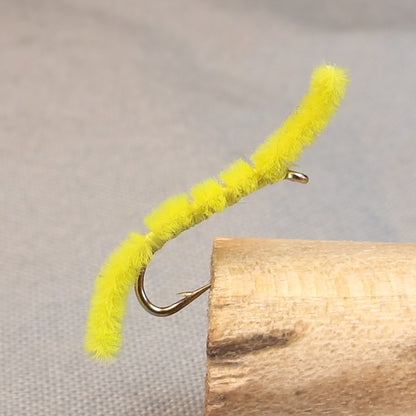 Inch Worm  Chartreuse and Olive