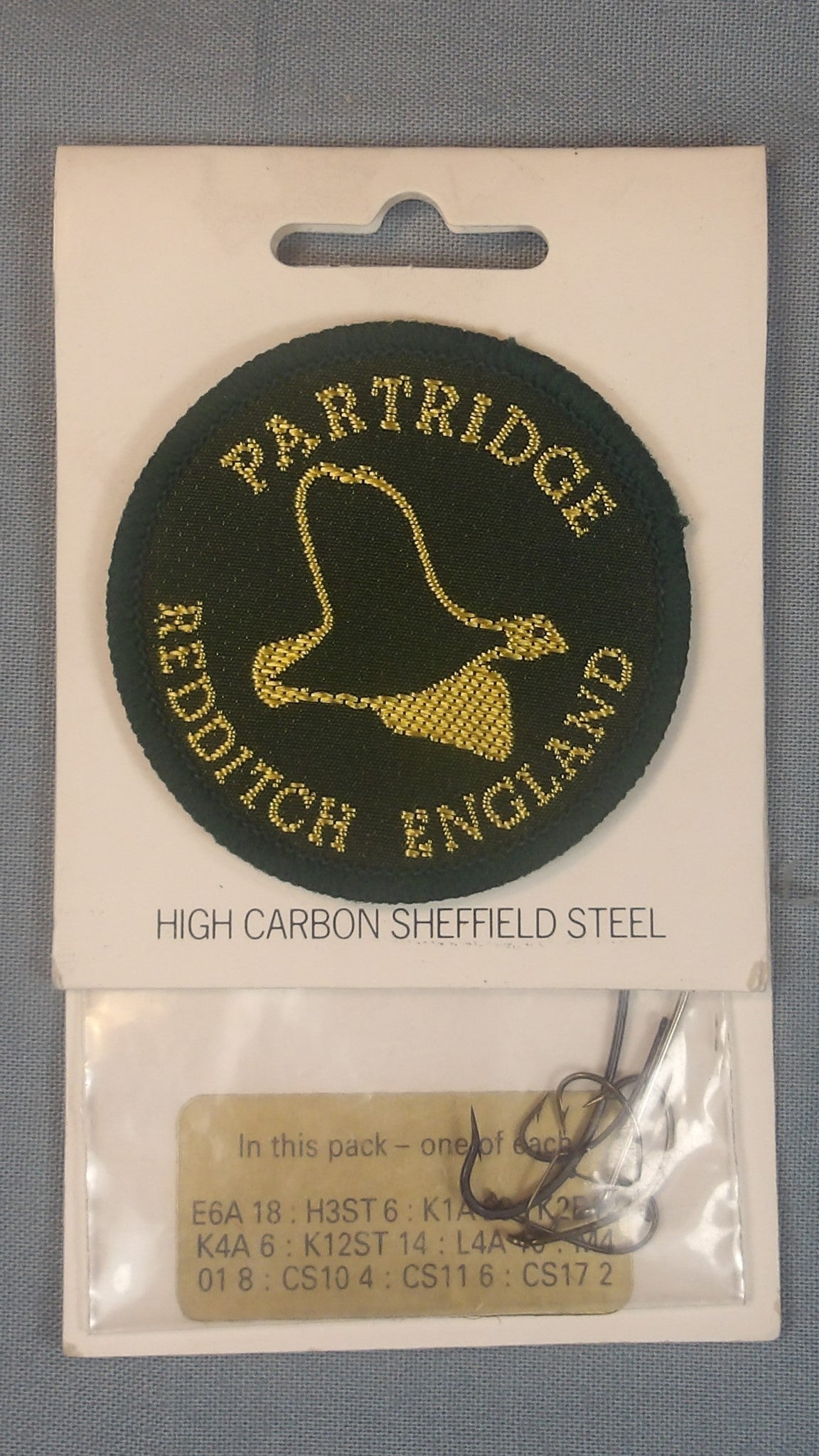 Partridge Patch and Hooks