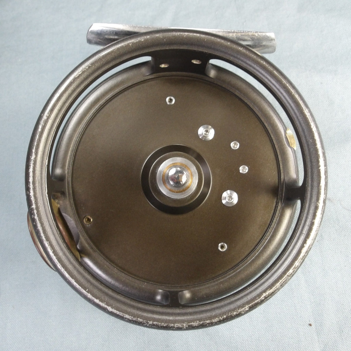 Hardy Perfect 3 3/8" with spare spool.