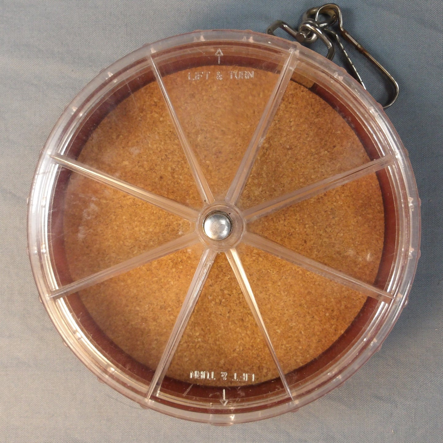 Revolving Round Fly Box.