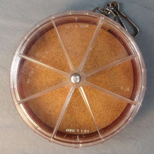 Revolving Round Fly Box.