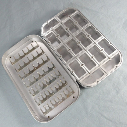 Wheatley Silmalloy Clips and Compartments Fly Box